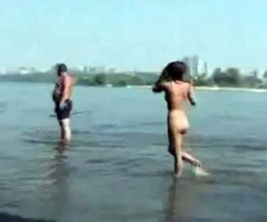 Toasted teen gang young womans bare weekend on the river,